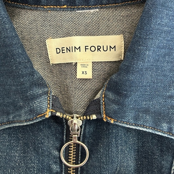 Aritzia Denim Forum The Francoise Jumpsuit, Size XSmall. - Picture 5 of 11